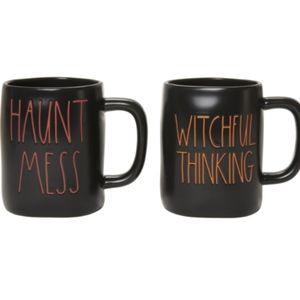 Rae Dunn Ceramic Coffee Mug Set